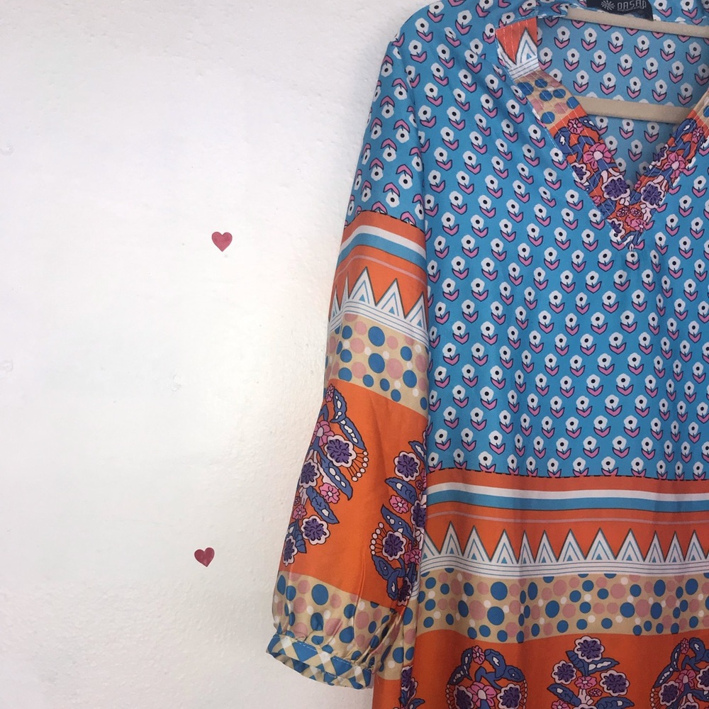 Two Silky Tunics Bundle Size Small - image 5